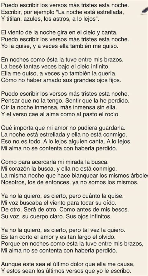 contradicciones y ambigüedades del poema xx de Pablo Neruda Brainly lat