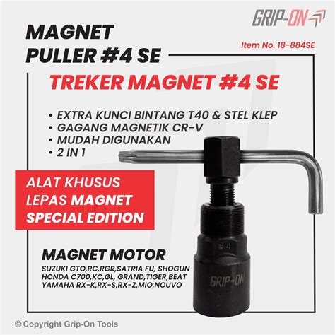 Grip On Magnet Puller Treker Magnet No Tracker Magnet Multi Fungsi