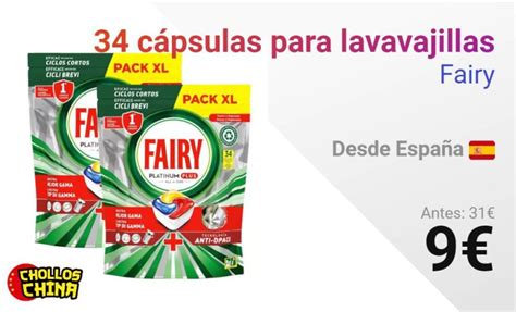 Fairy Platinum Plus Todo En Uno Por 9 Cholloschina