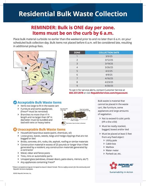 2021 North Las Vegas Bulk Pickup and Waste Collection Calendar 20
