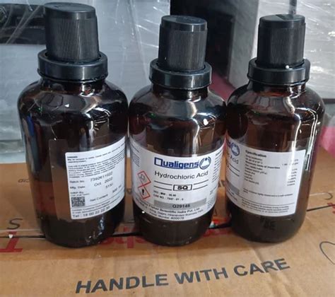 Hydrochloric Acid Lr Grade 500Ml At Rs 185 Bottle In New Delhi ID