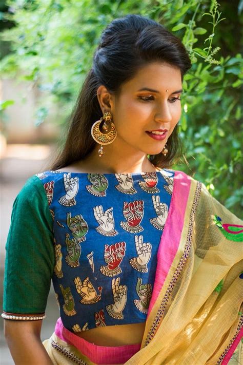 Kalamkari Blouse Designs For Your Ethnic Days Baggout