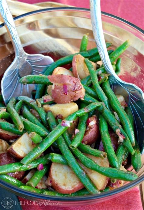 Green Bean Potato Salad With Balsamic Dijon Dressing The Foodie Affair Recipe In 2023