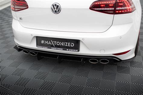 Maxton Design Diffuser Side Splitters Vw Golf R Pre Facelift