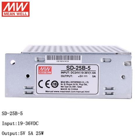 New Genuine Mean Well Sd B Input V Dc To V A Dc Dc