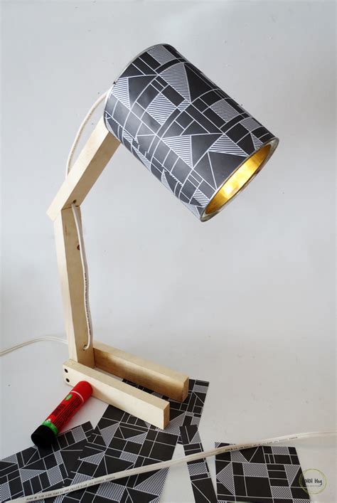 How To Make A Desk Lamp With Can Ohoh Deco