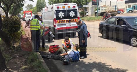 Joven Resulta Herido Tras Derrapar Su Moto En Morelia LA NOTA ROJA