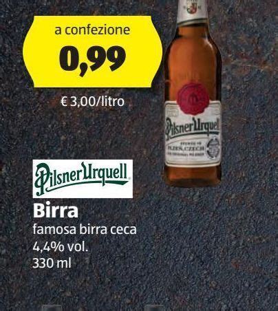 Pilsner Urquell Birra Offerta Di ALDI