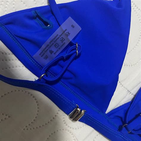 ROYAL BLUE 2PC BIKINI On Carousell