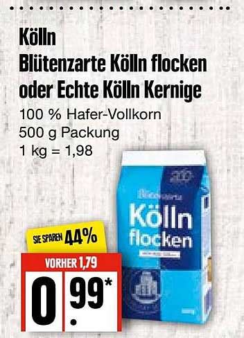 K Lln Bl Tenzarte Flocken Oder Echte Kernige Angebot Bei Edeka