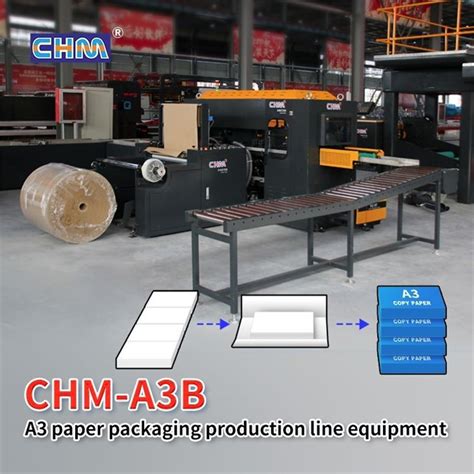 China Chm A B A Paper Wrapping Machine Production Line Equipment A