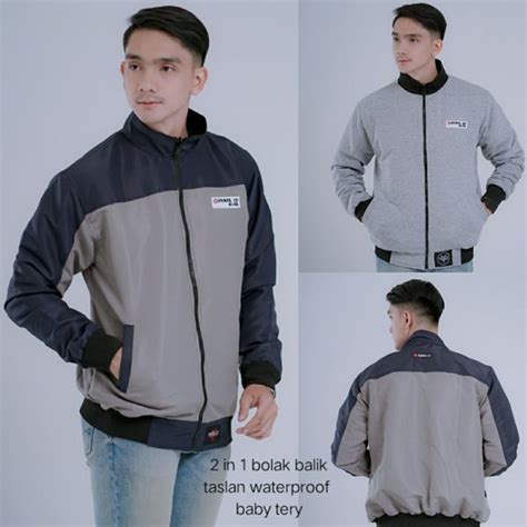 Jual Jaket Bolak Balik Jaket Motor Jaket Luar Dalam Jaket Taslan