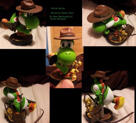 Custom Amiibo - Adventure Yoshi by Catty-Mintgum on DeviantArt