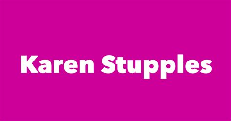 Karen Stupples - Spouse, Children, Birthday & More