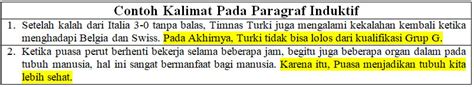 Contoh Kalimat Pada Paragraf Induktif Dan Pengertiannya Khoiri Riset