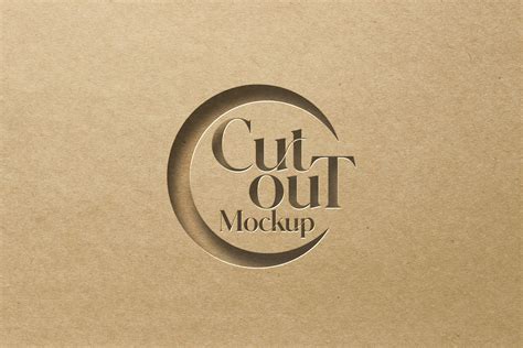 Paper Cut Out Logo Mockup | Branding & Logo Templates ~ Creative Market