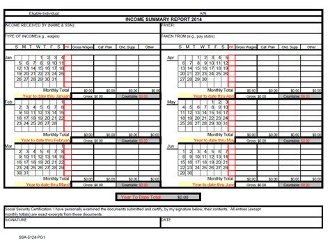 Social Security Benefits Worksheet For Fillable Social