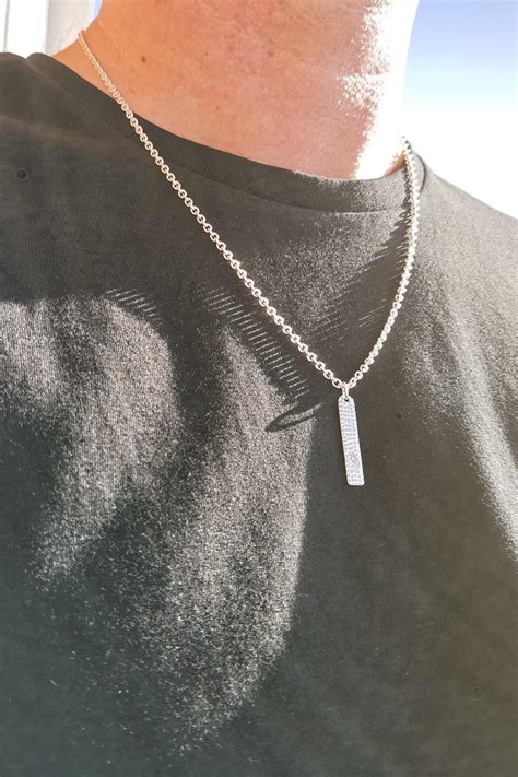 Mens Tag Necklace Hotsell Bellvalefarms