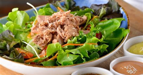 Ensalada Saludable De Atún Con Lechuga Receta Sencilla Sin Mayonesa