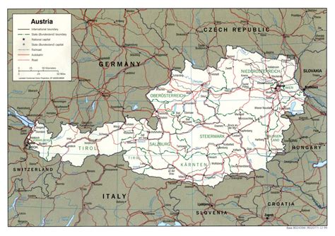 Detailed Map Of Austria Cities