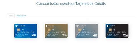 Conoc Las Tarjetas De Cr Dito Banco Ciudad Findoctor