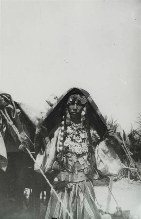 Amazigh Libyan Woman In Traditional Attire And Jewelry Tripoli