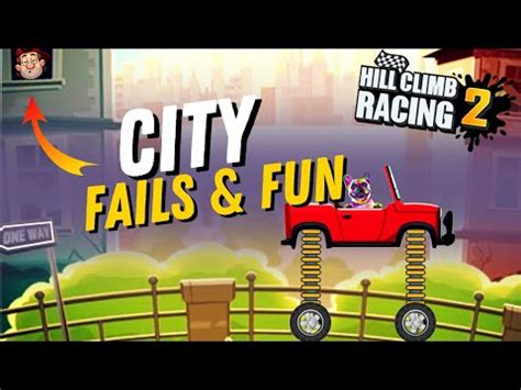 Hill Climb Racing 2 FAILS TRIALS In CITY Adventure Map HCR2 YouTube