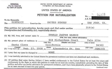 Laity Acquires Certified Naturalization Documentation For Donald J