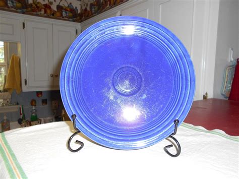 Beautiful Cobalt Blue Vintage Fiesta Ware 9 Inch Dinner Plate Etsy