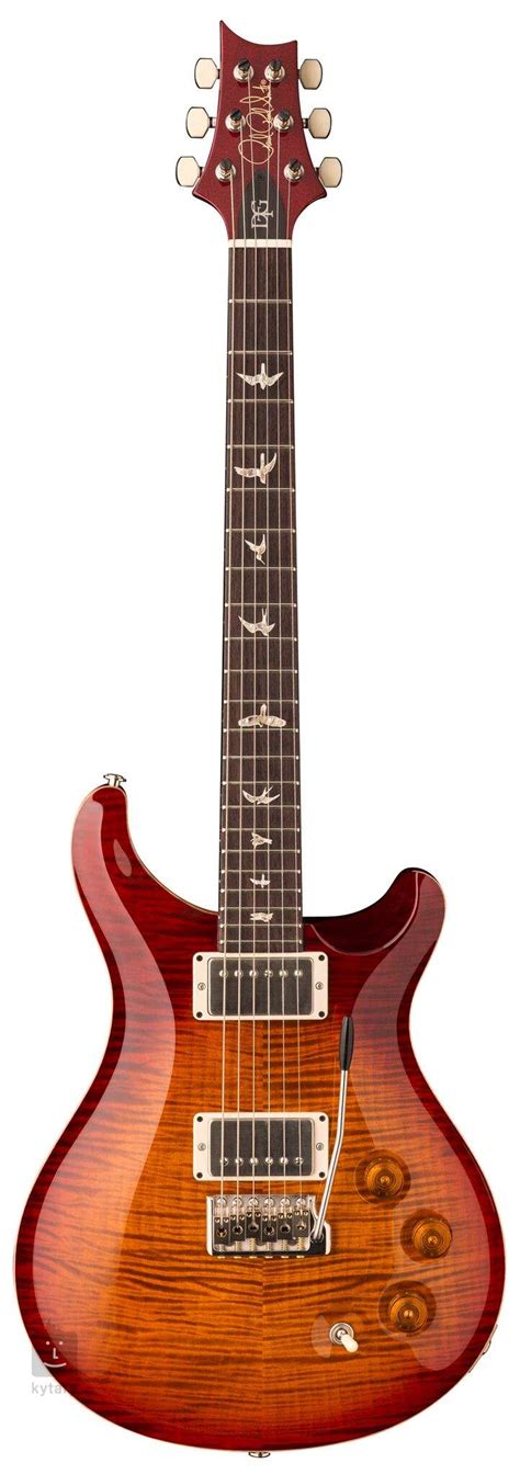 Prs Dgt Birds Dark Cherry Sunburst Chitarra Elettrica