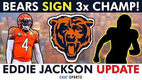 🚨chicago Bears Sign 3x Super Bowl Champion Bears Cutting Chase