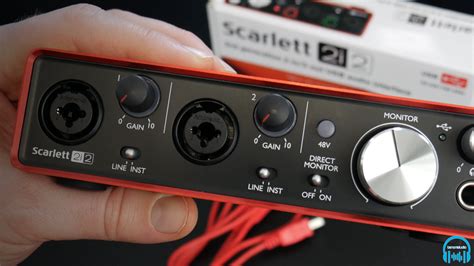 Focusrite Scarlett 2i2 - Setup & Demo - benonistudio