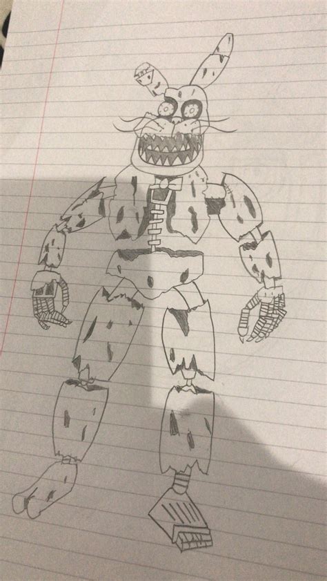 Probably my best fnaf fan art so far : r/fivenightsatfreddys