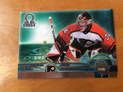 1998 99 Pacific Omega Planet Ice John Vanbiesbrouck Philadelphia Flyers