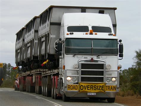 Oversize Road Train Huge Truck All Truck Train Truck Road Train