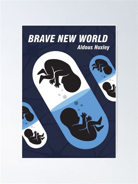 "Brave New World" Poster for Sale by ezevannucchi | Redbubble