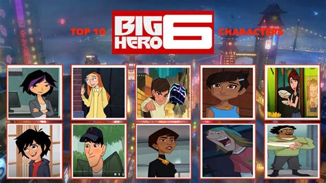 My Top 10 Big Hero 6 Characters by Nicolefrancesca on DeviantArt