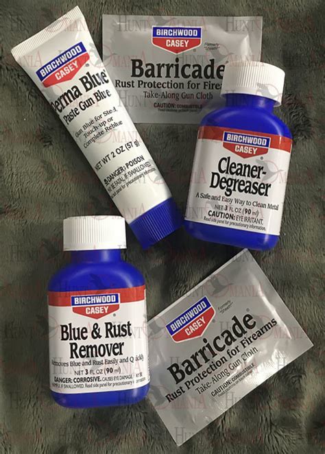 Birchwood Perma Blue Paste Gun Blue Kit