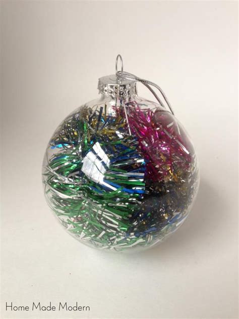 8 Ideas For Making DIY Clear Christmas Ornaments Clear Christmas