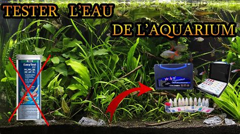 Tester L Eau De Son Aquarium Tuto Teste Bandelette Et Teste Goutte