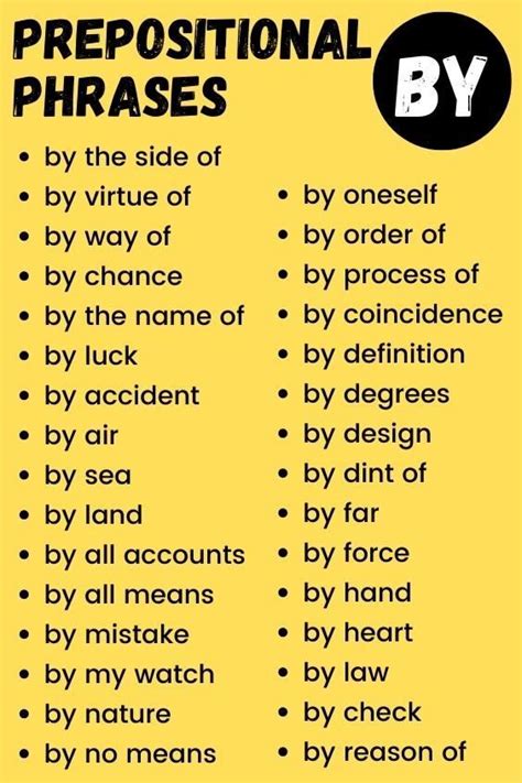 Prepositional Phrases Artofit