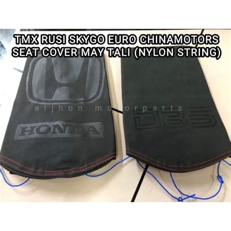 Honda Seat Cover Tmx Rusi Skygo Euro Barako Tahi Na At May Tali Nylon