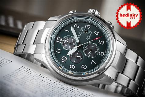 Citizen Sports Eco Drive Super Titanium Chrono Ca X Hodinky