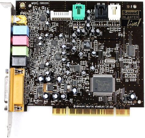 Amazon Creative Labs Sound Blaster Live Tarjeta De Sonido PCI 5 1