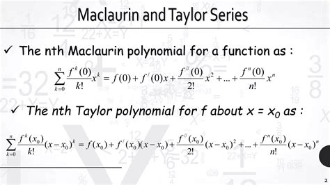 Taylors And Maclaurin Series Ppt