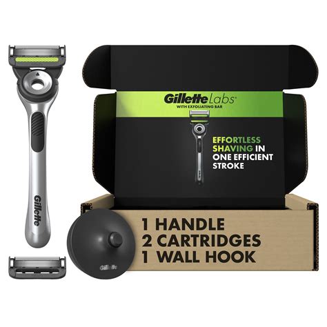 GilletteLabs With Exfoliating Bar By Gillette Men S Razor Set 1