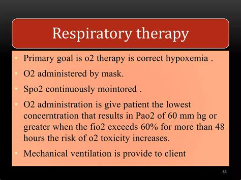 Acute Respiratory Distress Syndrome Ppt