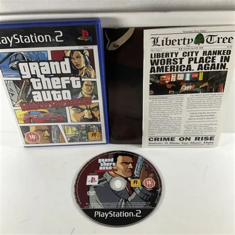 Grand Theft Auto Liberty City Stories Ps2 Avec Map Complet Eur 21