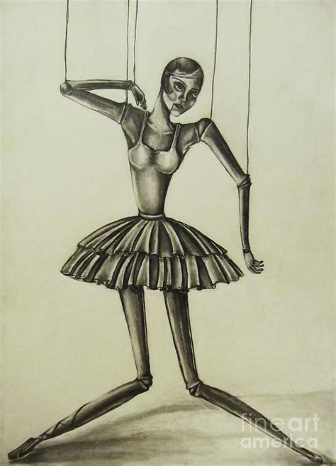 Marionette Puppet Drawing