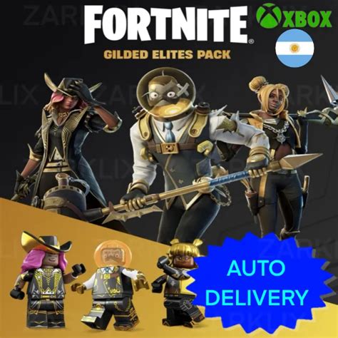 Fortnite Gilded Elites Pack Fortnite Game Items Gameflip